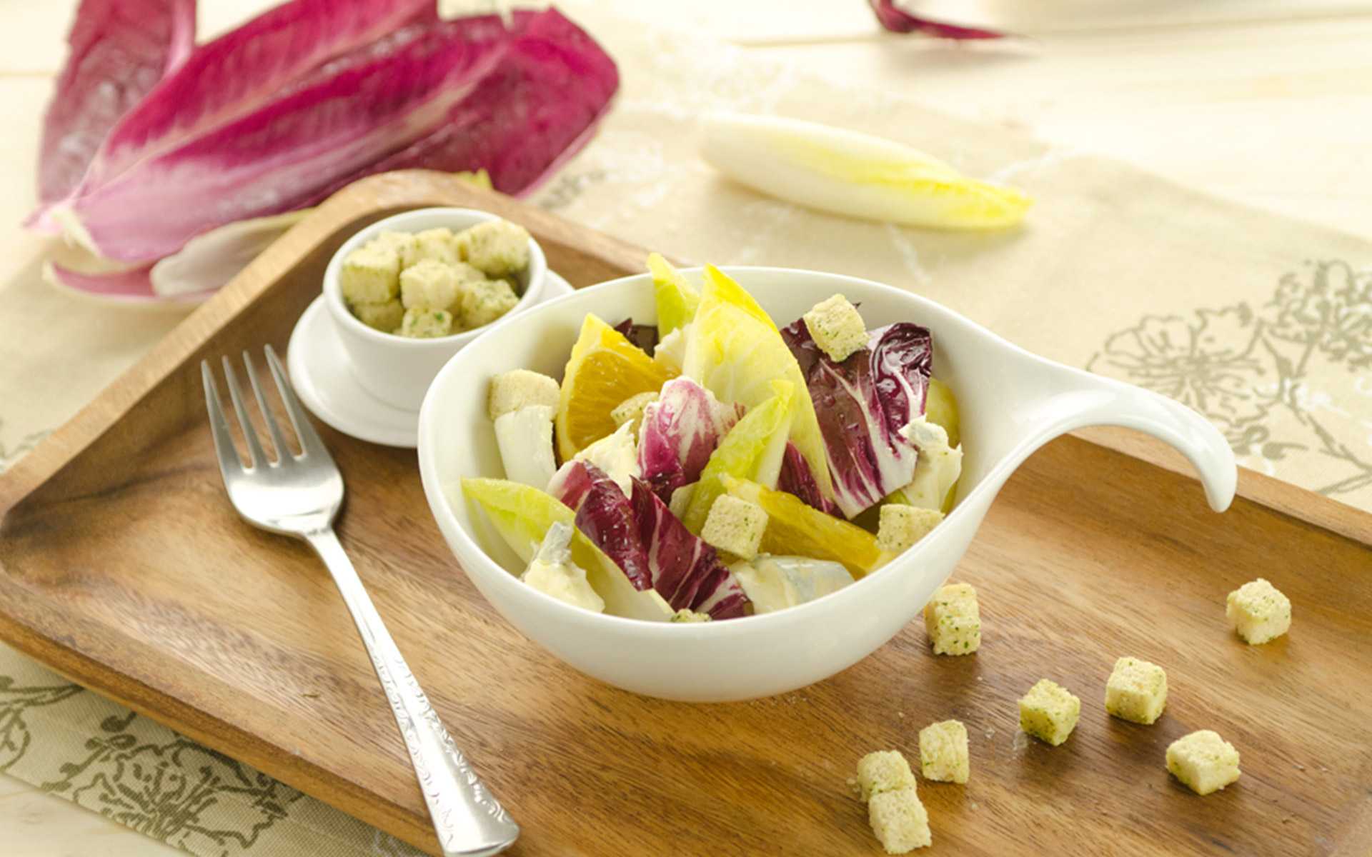 Chicorée-Radicchio-Salat