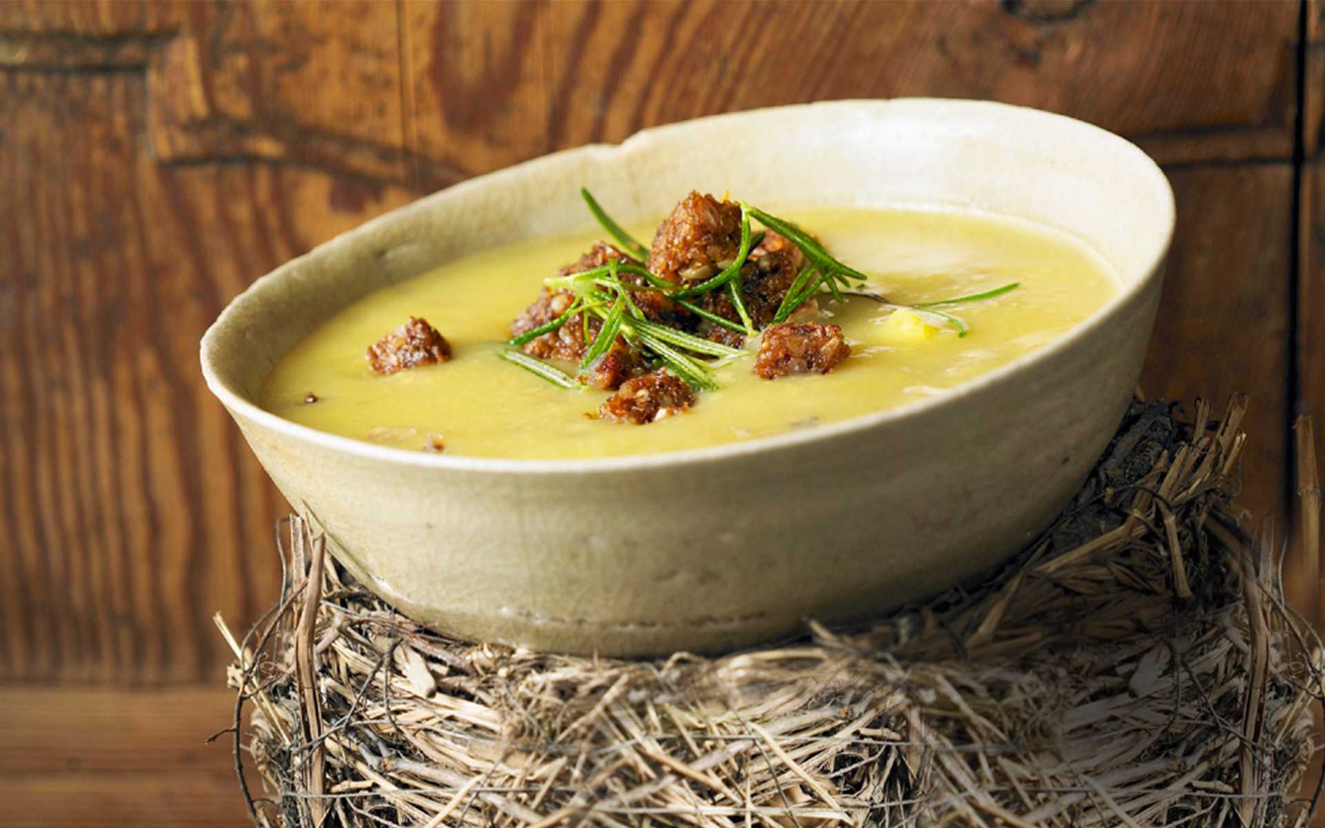 Maronen-Kartoffel-Suppe - LAND-LEBEN