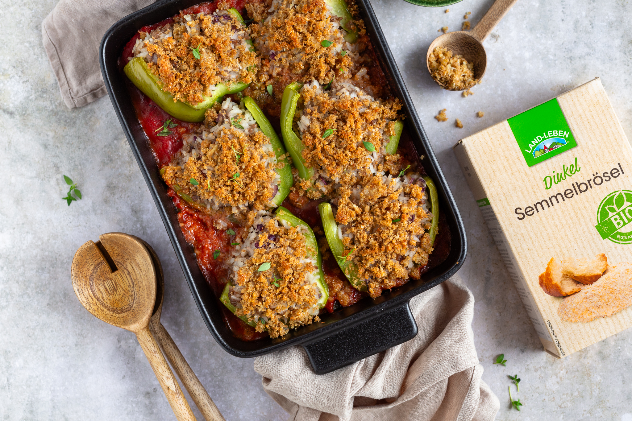 Gefüllte Paprika